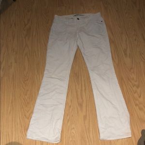 white corduroy bell bottoms